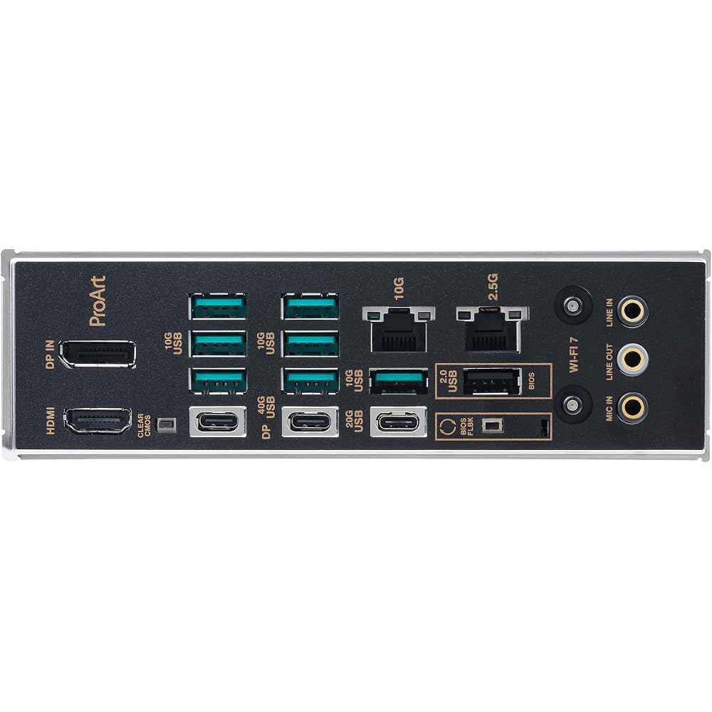 ASUS ProArt X870E-CREATOR WiFi AMD AM5 X870E ATX Motherboard - Image 7