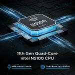 OTVOC 15.6" Laptop, Intel Celeron N5100, 16GB RAM, Windows 11