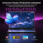 SMALLRT 16" FHD Laptop, Intel N97, 16GB RAM, 512GB SSD, Windows 11