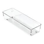 interDesignLinus Drawer Organizer, Plastic - 3 in x 9 in x 2 in (52496CX)