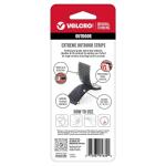 VELCRO 4 in. x 2 in. Industrial Strength Extreme Strip, Black (91839)