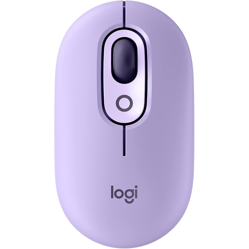 Logitech POP Mouse, Compact and Portable Wireless Bluetooth