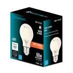 EcoSmart 60-Watt Equivalent A19 Dimmable CEC Dusk to Dawn Clear Glass Filament LED Light Bulb Soft White (11CFA1960WDTD01)