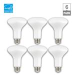 EcoSmart 65-Watt Equivalent BR30 Dimmable LED Light Bulb Bright White (6-Pack) (A20BR3065WESD36)