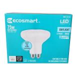 EcoSmart 75-Watt Equivalent BR40 Dimmable ENERGY STAR LED Light Bulb Daylight 2-Pack (BR40-1D 12W E26 120V 5000K)