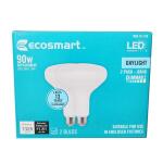 EcoSmart 90-Watt Equivalent BR40 Dimmable ENERGY STAR LED Light Bulb Daylight 2-Pack (BR40-1D 15W E26 120V 5000K)