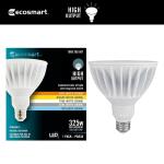 EcoSmart 325-Watt Equivalent PAR38 Dimmable Flood LED Light Bulb with Selectable Color Temperature (1-pack) (G130P385)