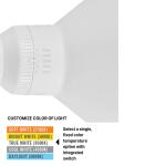 EcoSmart 325-Watt Equivalent PAR38 Dimmable Flood LED Light Bulb with Selectable Color Temperature (1-pack) (G130P385)