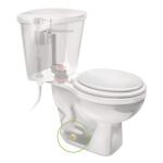 Fluidmaster Secure Cap Universal Toilet Bolt Caps in White (7110T-002-P10)