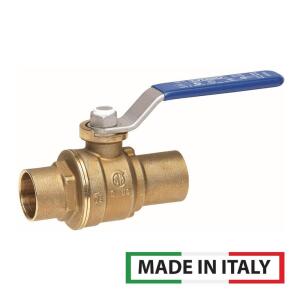 Everbilt 3/4 in. SWT x 3/4 in. SWT Full Port Lead Free Brass Ball Valve (116-4-34-EB)