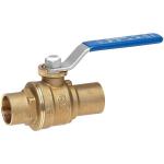 Everbilt 3/4 in. SWT x 3/4 in. SWT Full Port Lead Free Brass Ball Valve (116-4-34-EB)