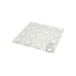 Everbilt 3/8 in. Clear Self-Adhesive Round Bumper (16-Pack) (41-H10060)
