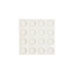 Everbilt 3/8 in. Clear Self-Adhesive Round Bumper (16-Pack) (41-H10060)