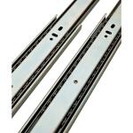 Everbilt 22 in. Soft-Close Full Extension Side Mount Ball Bearing Drawer Slide Set 1-Pair (2 Pieces) (D94222E-ZP-W0)
