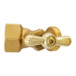 Everbilt 3/4 in. x 3/4 in. FIP x MHT Brass No-Kink Hose Bibb Valve (102-404EB)