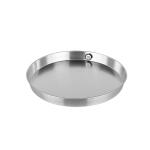 Everbilt 20 in. Aluminum Round Water Heater Drain Pan with PVC Fitting (HP00320SL)