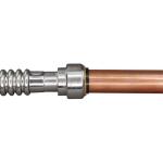 Everbilt 3/4 in. PTC x 3/4 in. FIP x 18 in. Corrugated Stainless Steel Water Heater Connector (EBCSST34PF18)