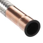Everbilt 3/4 in. FIP X 3/4 in. Sweat x 24 in. Corrugated Stainless Steel Water Connector (HFWC-21S-24)