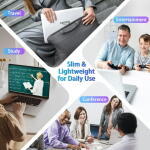 TEMLICOLO 14.1" Laptop, Celeron, 8GB RAM, 256GB SSD, 1080p, 1TB Expansion, Win11 Pro