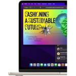 Restored 2022 Apple MacBook Air 13.6", M2, 8GB RAM, 256GB SSD, Starlight