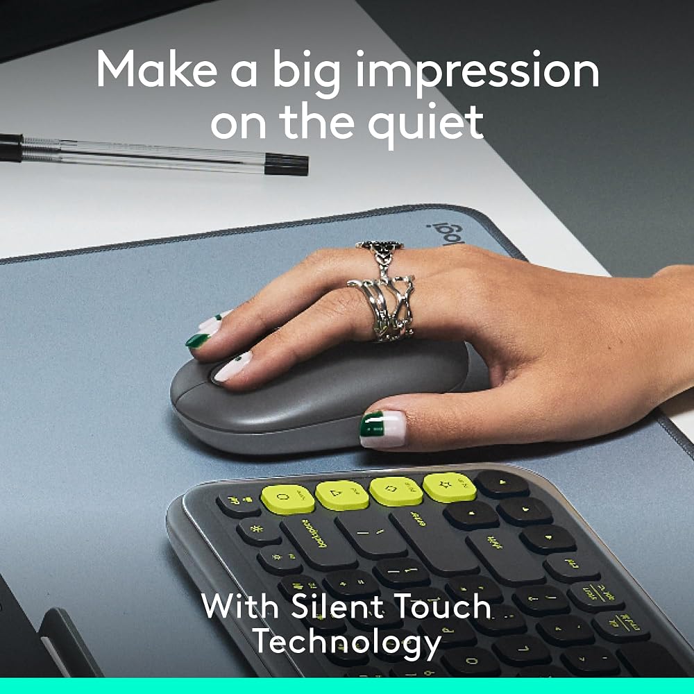Logitech POP Mouse, Compact and Portable Wireless Bluetooth - Image 5