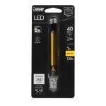 Feit Electric 40-Watt Equivalent Bright White (3000K) T 6 1/2 Intermediate E17 Base Appliance LED Light Bulb (BP40T61/2/LED/HDRP)