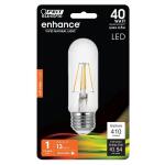 Feit Electric 40-Watt Equivalent T10 Dimmable Filament CEC Title 20 Compliant LED 90+ CRI Clear Glass Light Bulb, Soft White (BPT1040/927CA/RP)