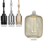 Feit Electric 25W Equivalent Dimmable Vintage Oversized E26 LED Light Bulb With Mesh Cage Acrylic Filament Matte Gold Soft White 2700K (CG/AYC/MG/927CA/HDRP)