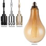 Feit Electric 25W Equivalent PS50 Dimmable Oversized Amber Glass E26 Vintage Edison LED Light Bulb Acrylic Filament Warm White 2100K (PS50/AYC/820/HDRP)