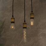 Feit Electric 40-Watt Equivalent T14 Dimmable Spiral Filament Clear Glass E26 Vintage Edison LED Light Bulb, Warm White (T1440/S/CL/LED/HDRP)