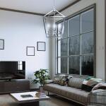 Feit Electric 60-Watt Equivalent B10 Double Spiral White Thin Filament Clear E12 Candelabra LED Light Bulb, Daylight 5000K 2-Pack (CTC60S2950WFILHDRP/2)