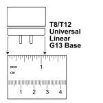 Feit Electric 16-Watt 3 ft. T8/12 G13 Type A Plug and Play Linear LED Tube Light Bulb, Bright White 3000K, 1 Bulb (T36/830/LEDG2/RP)