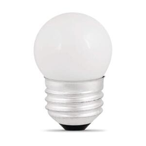 Feit Electric 7.5-Watt Equivalent S11 2700K White Incandescent E26 Night Light Bulb (BP71/2S/CW/HDRP)