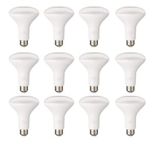 65-Watt Equivalent BR30 Dimmable Flood LED Light Bulb Soft White 12-Pack (A20BR3065WULD12)