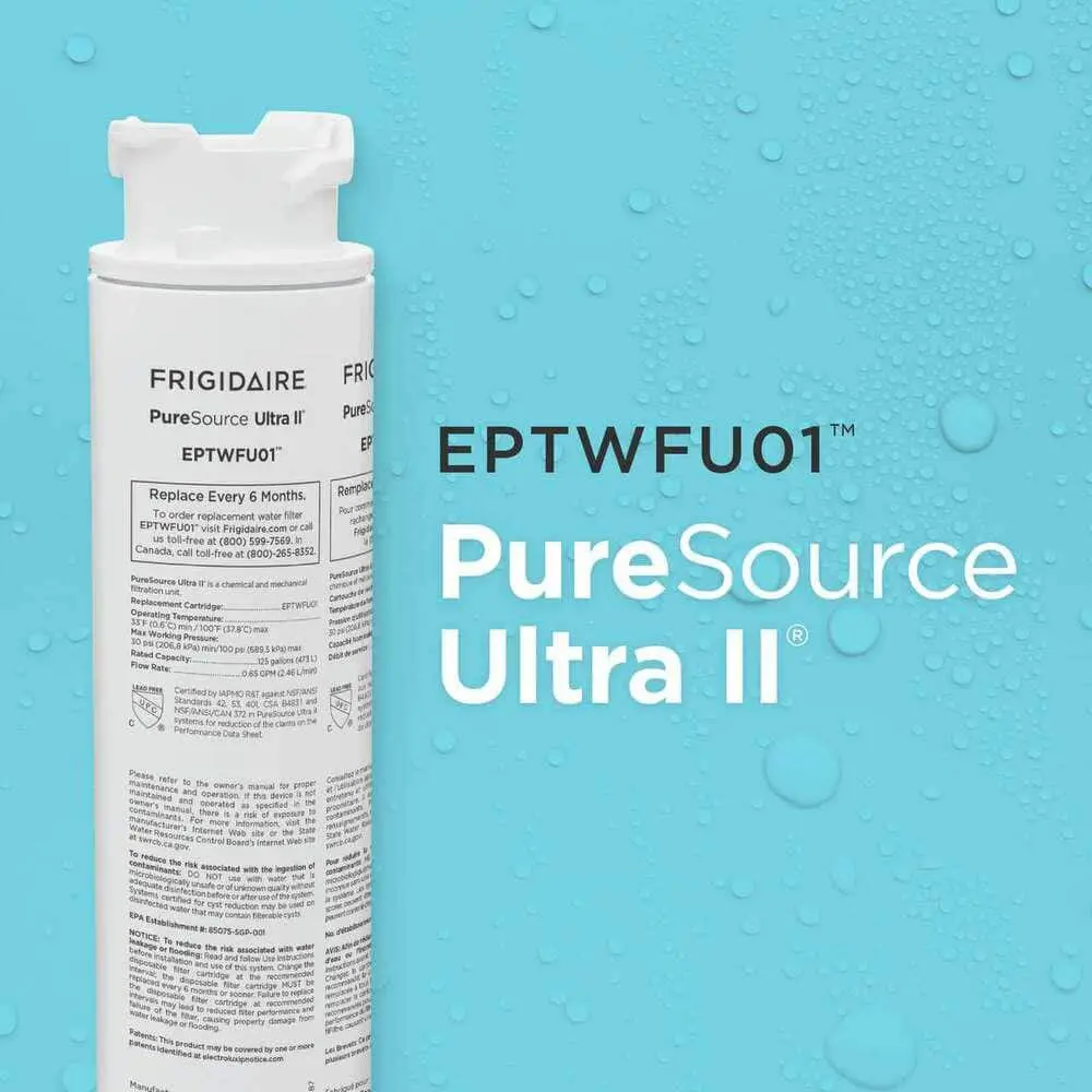 Frigidaire PureSource Ultra II Refrigerator Filter for Frigidaire (EPTWFU01)