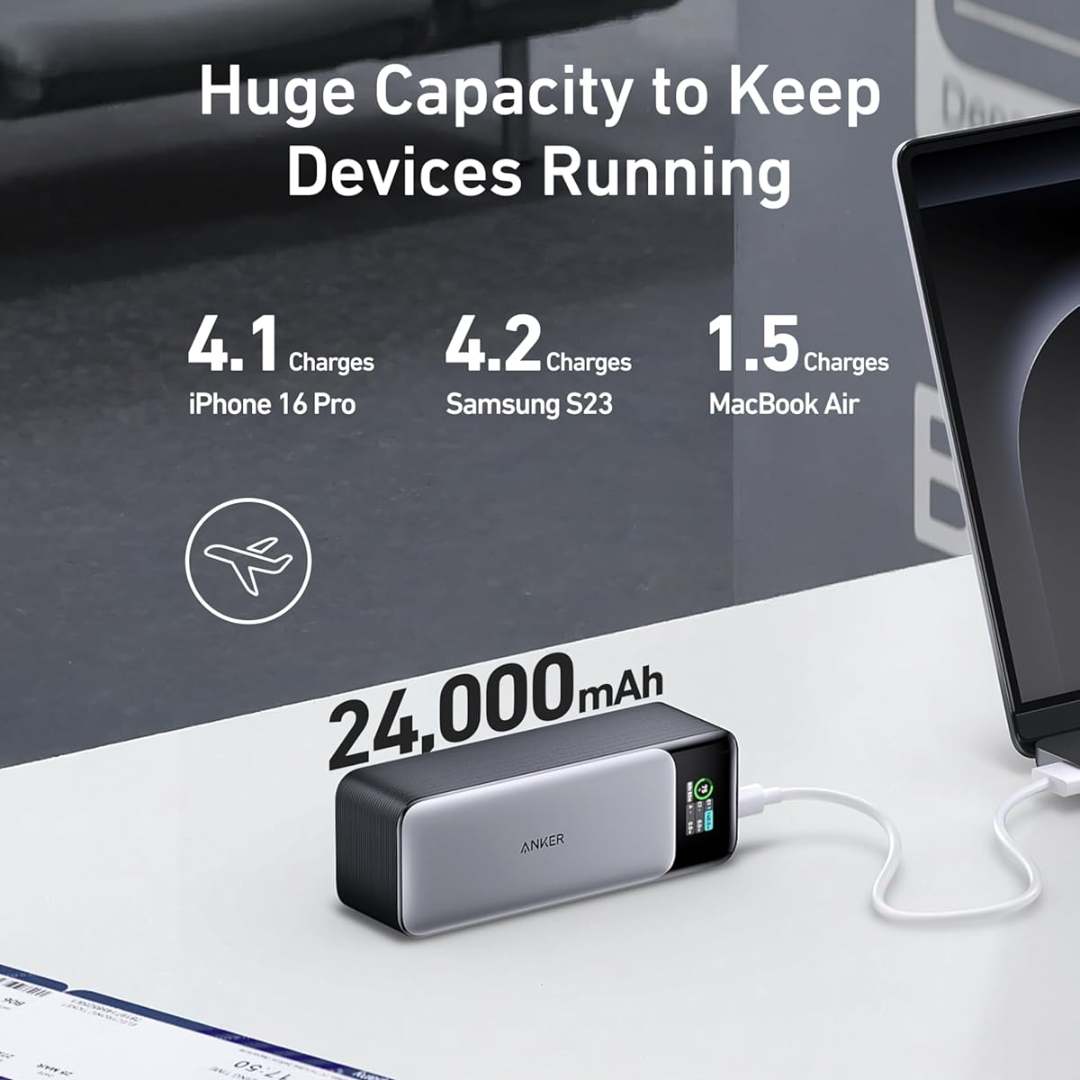 Anker 737 Power Bank 24000mAh 140W Portable Laptop Charger - Image 3