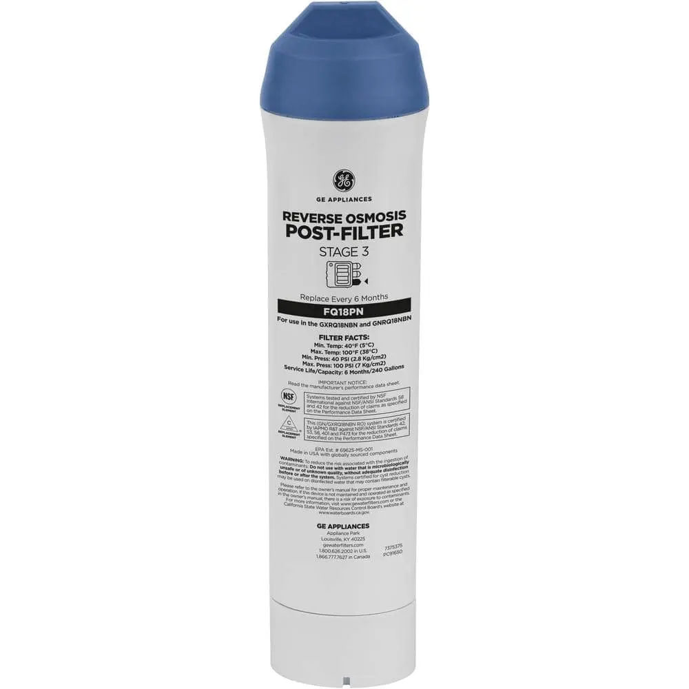 GE Reverse Osmosis Replacement Filter Set (FQ18PN)