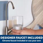 GE Under Sink 5 Stage Premium Reverse Osmosis Water Filtration System (GXRV40TBN)