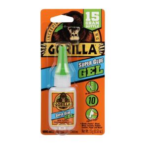 Gorilla 15g Clear Super Glue Gel (112287)