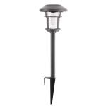 Home Decorators Collection Palmdale 20 Lumen Gray LED Weather Resistant Outdoor Solar Path Light with Glass Lens 4-Pack (NXT-2364-V-4PK)