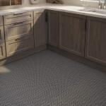 Jeffrey Court Basalt Herringbone Gray 10 in. x 10.75 in Honed Basalt Wall and Floor Mosaic Tile (0.765 sq. ft./Each) (97935)