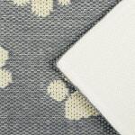 Home Dynamix Comfy Pooch Gray/Tan Paw 23.6 in. x 35.4 in. Machine Washable Kitchen Mat (4-CPMP-912)