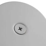 Prime-Line Door Hole Cover Plate, 2-5/8 in. Diameter, Finished in Gray Primer (U 9515)