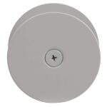 Prime-Line Door Hole Cover Plate, 2-5/8 in. Diameter, Finished in Gray Primer (U 9515)