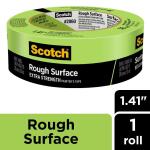 3M Scotch 1.41 In. x 60.1 Yds. Rough Surface Green Painter's Tape (1 Roll) (2060-36AP)