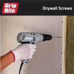 Grip-Rite #6 x 2 in. #2 Phillips Bugle Head Coarse Thread Drywall Screws 5 lb. Box (2CDWS5)