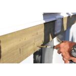 GRK Fasteners 5/16 in. x 3-1/8 in. Star Drive Washer Head Rugged Structural Wood Screw (45-Pack) (112221)