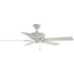 Hampton Bay Barrow Island 52 in. Indoor/Outdoor Wet Rated White Ceiling fan (YG529-WH)