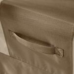 Hampton Bay 35.25 in. L x 35.25 in. W x 18 in. H Beige Patio Square Fire Pit Cover (HB210115)