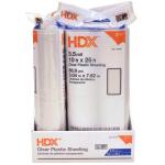 HDX 10 ft. x 25 ft. Clear 3.5 mil Plastic Sheeting (2-Pack) (RSHD3510-25C-2)